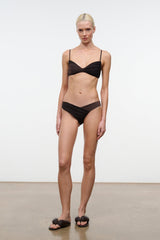 La Mer Bikini Top | Espresso Dark Chocolate