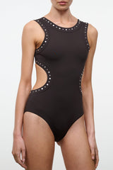 Dolce One - Piece | Espresso Studs