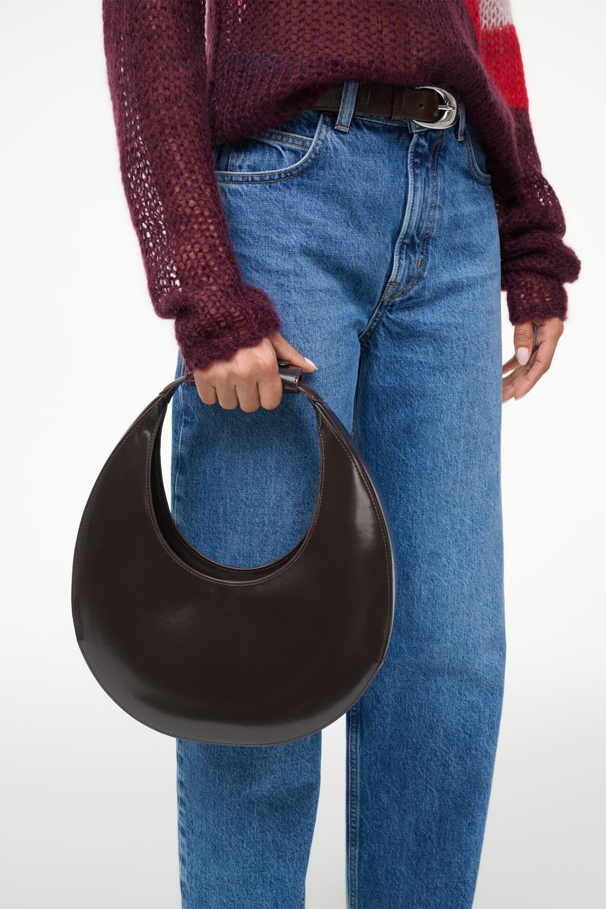 Moon Bag | Espresso Leather