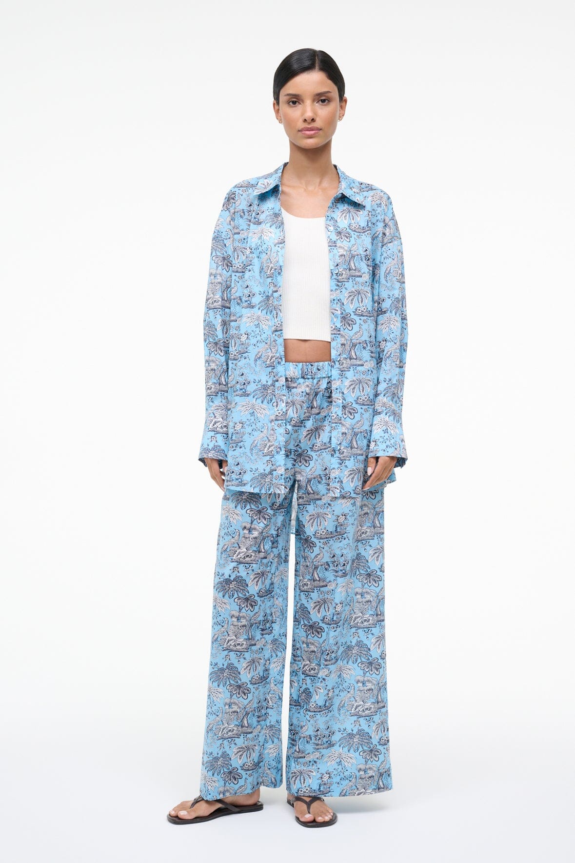 Sandbar Top | Sky Toile