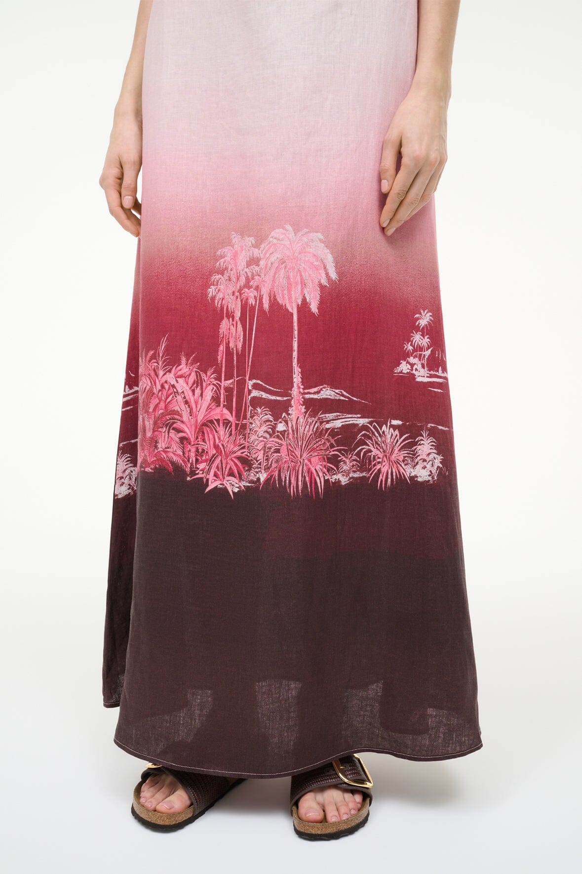 Laura Linen Dress | California Clouds
