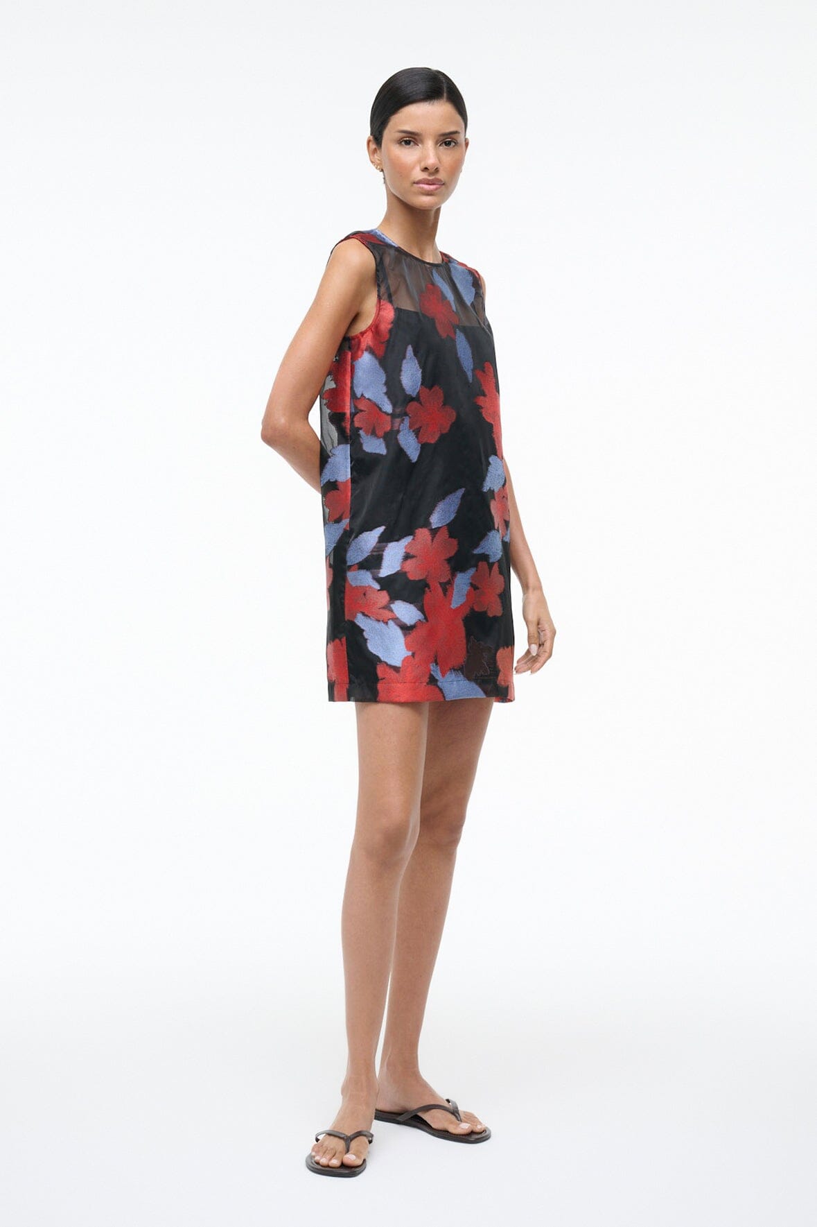 Brea Dress | Night Garden