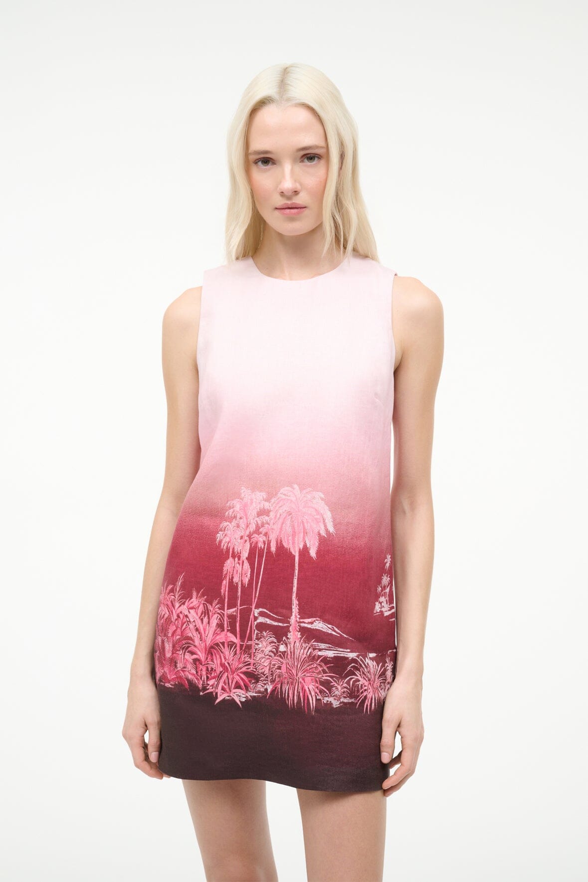 Brea Linen Dress | California Clouds