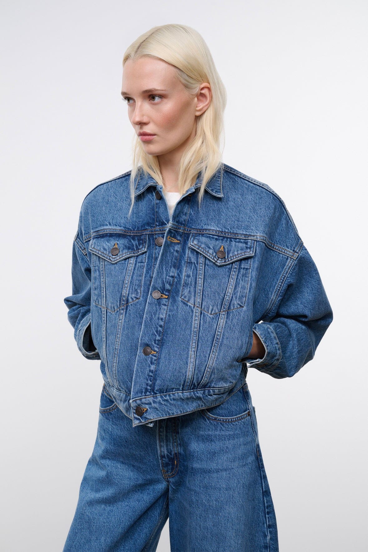 Glen Denim Jacket | Vintage Wash