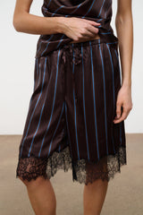 Verano Silk Short | Redondo Stripe