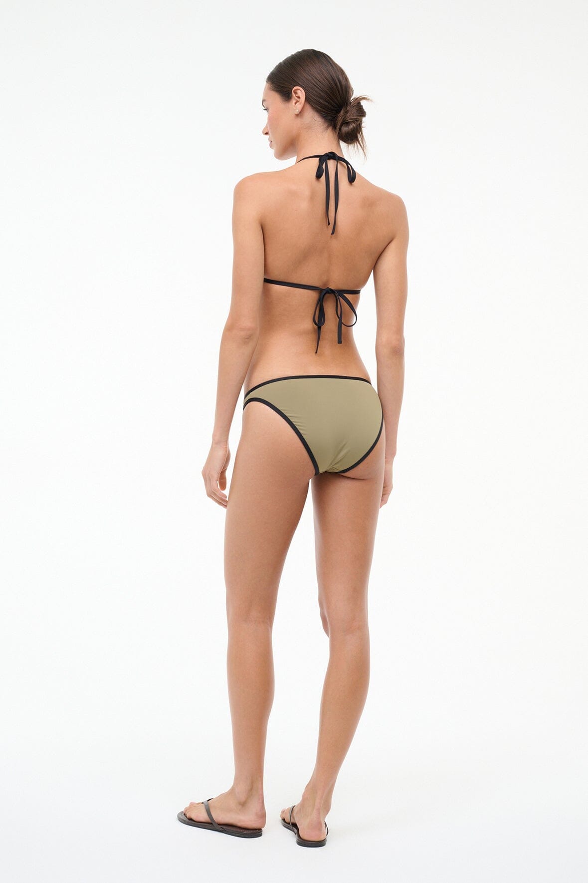 Gemma Bikini Bottom | Thyme Black
