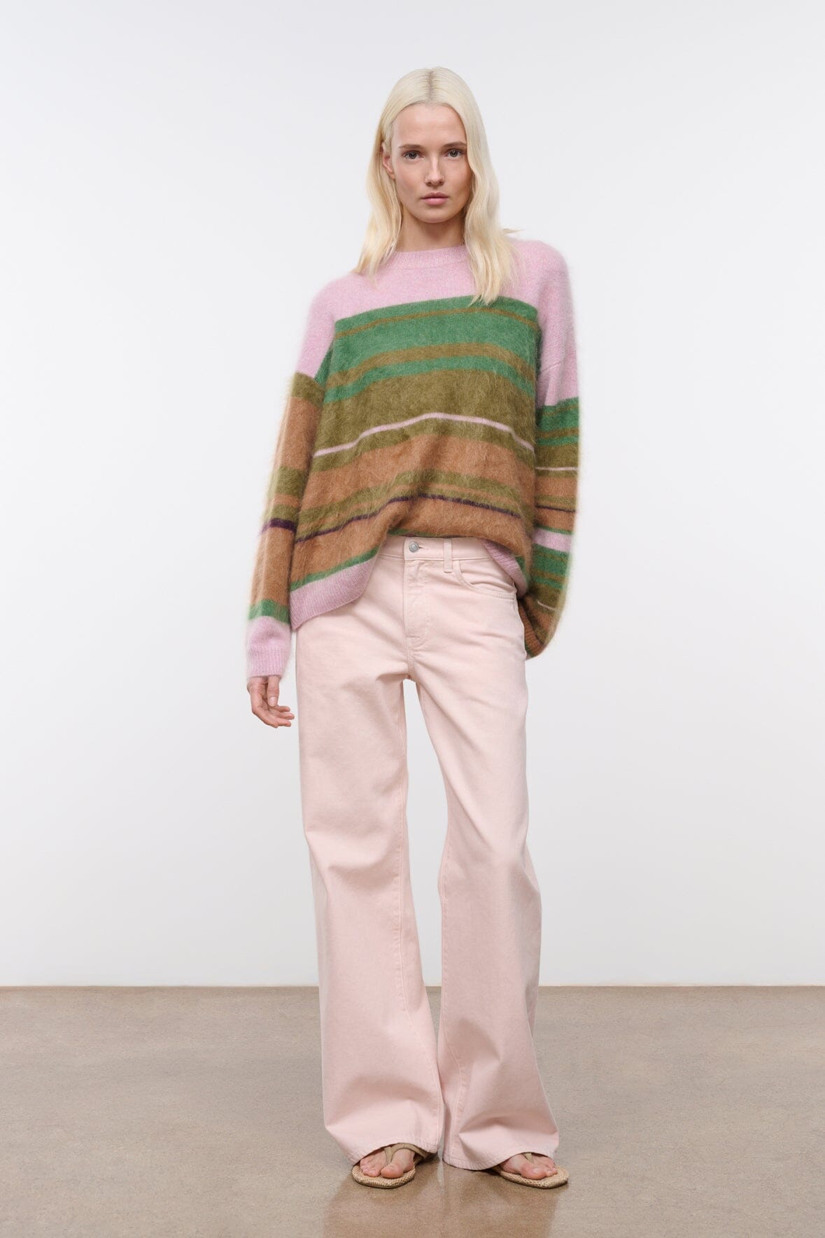 Gus Relaxed Jean | Rose