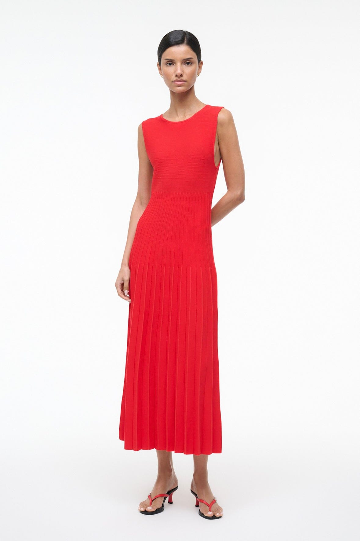 Elyse Dress | Red Rose