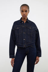 Glen Denim Jacket | Indigo