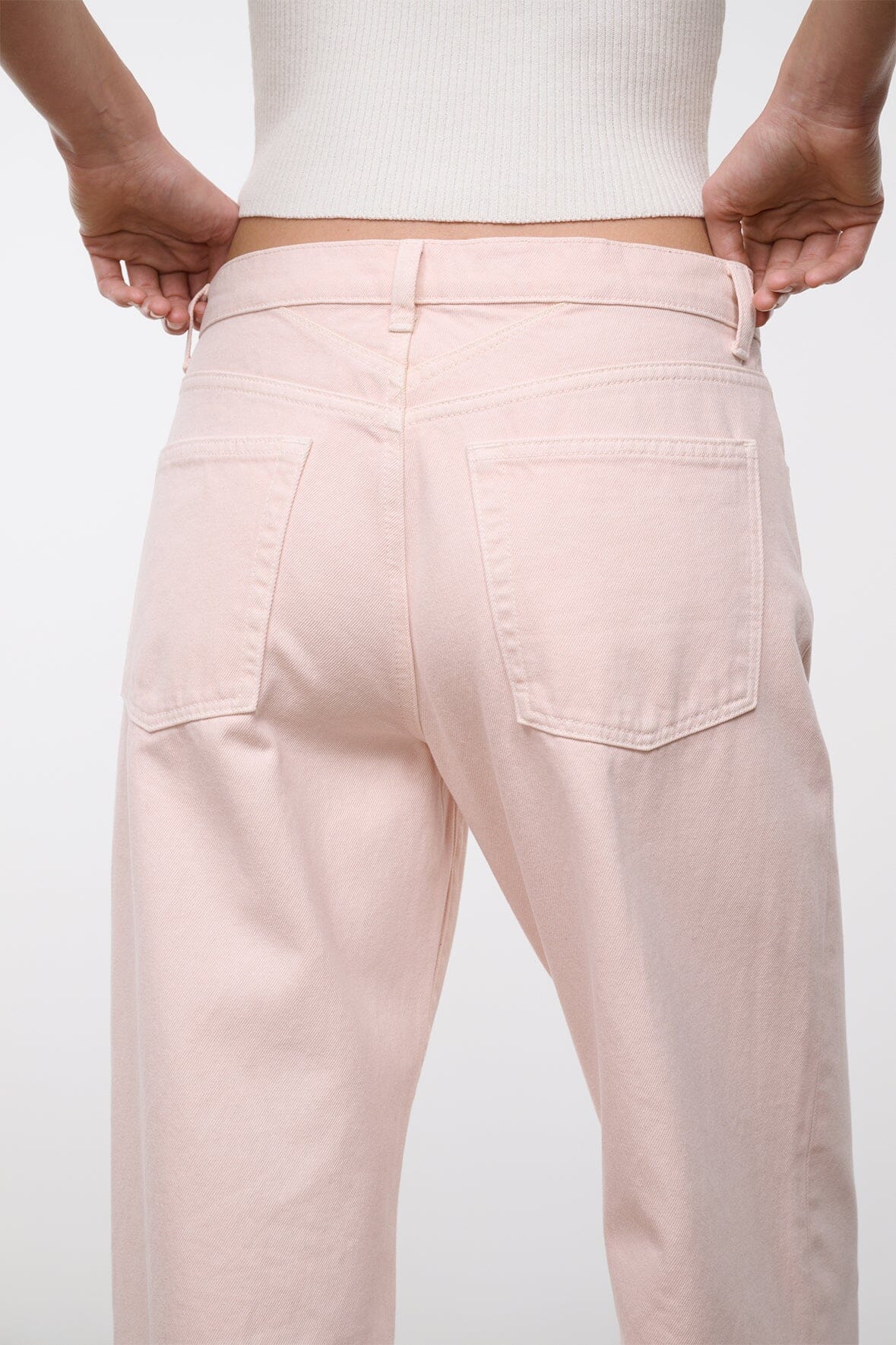 Gus Relaxed Jean | Rose