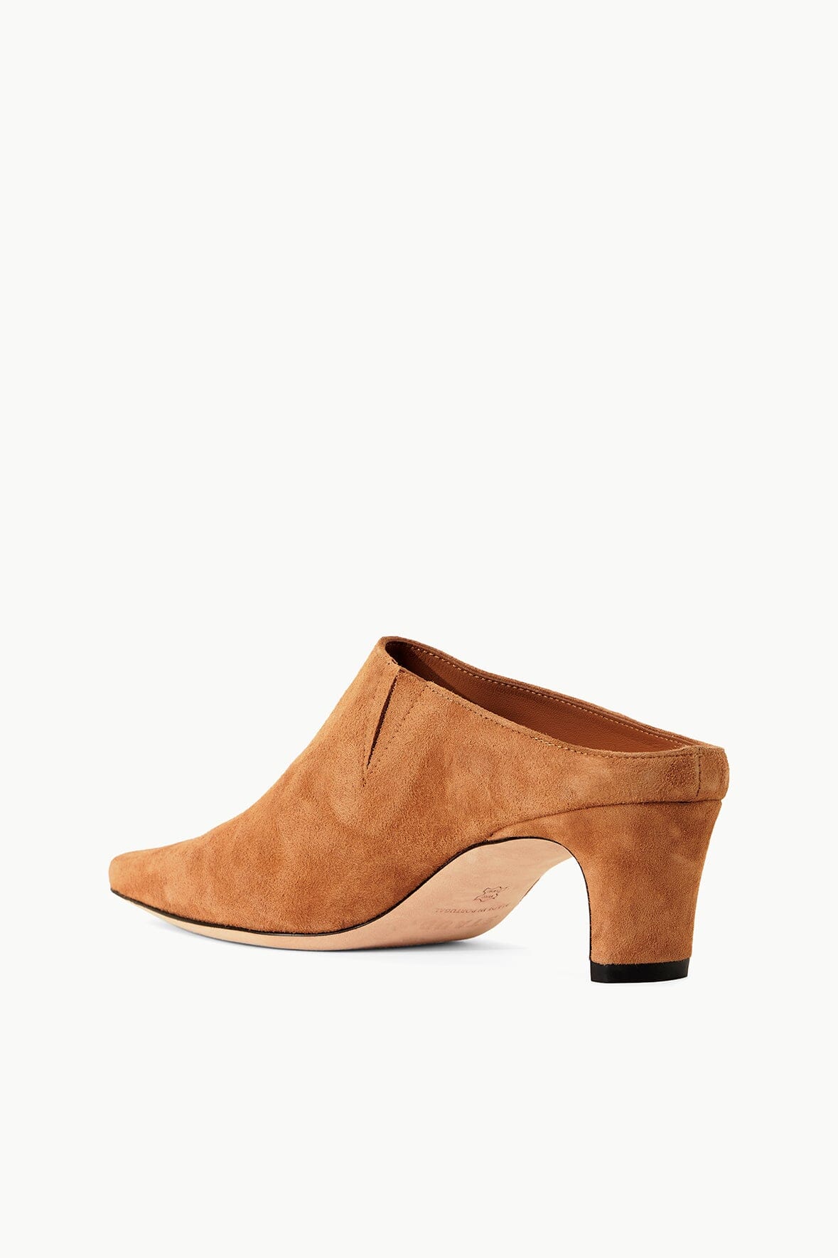Wally Mule | Tan Suede