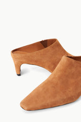 Wally Mule | Tan Suede