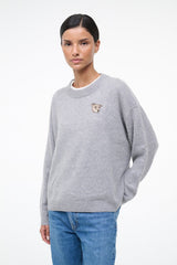 CUSTOM Kmsumu x C.BONZ SERRANO CASHMERE SWEATER | HEATHER GREY