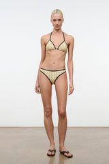 Lido Bikini Top | Monday Stripe