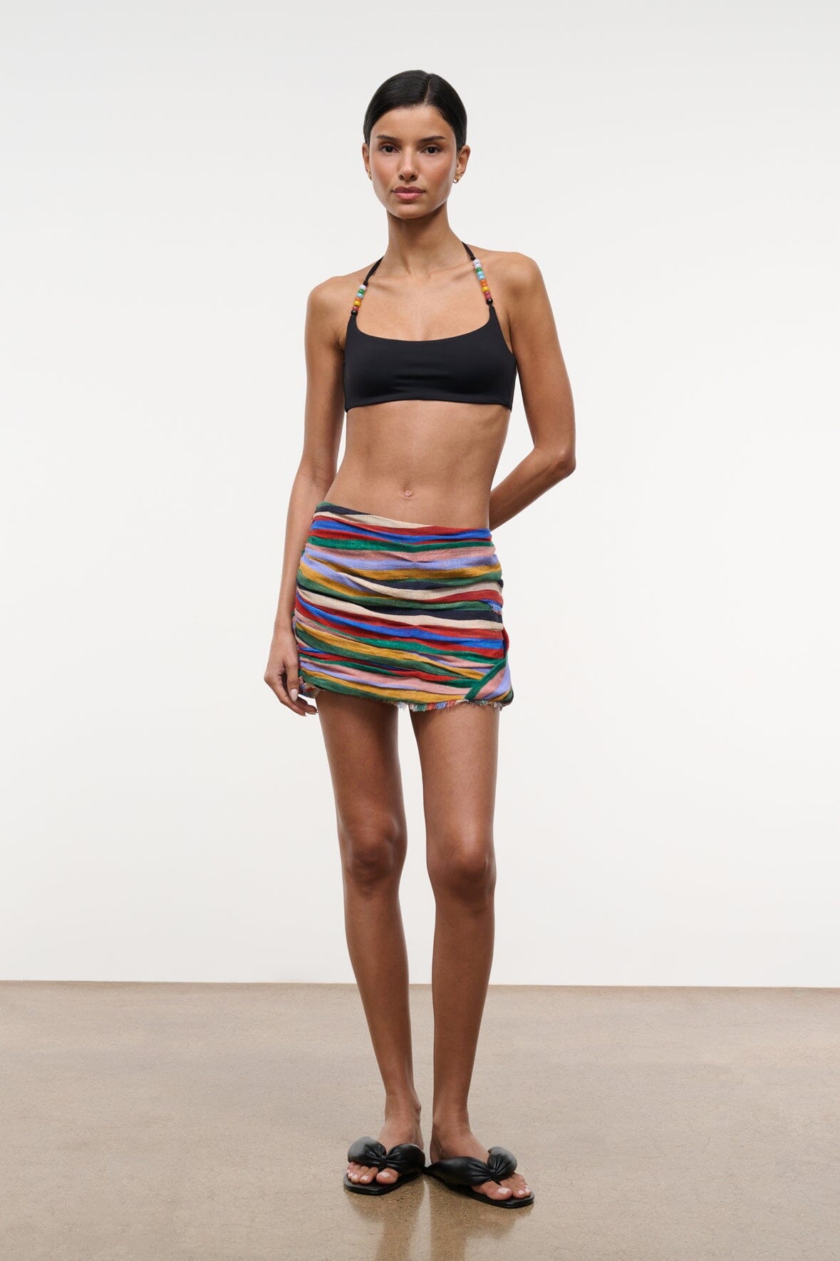 Nicola Skirt | Artist Stripe