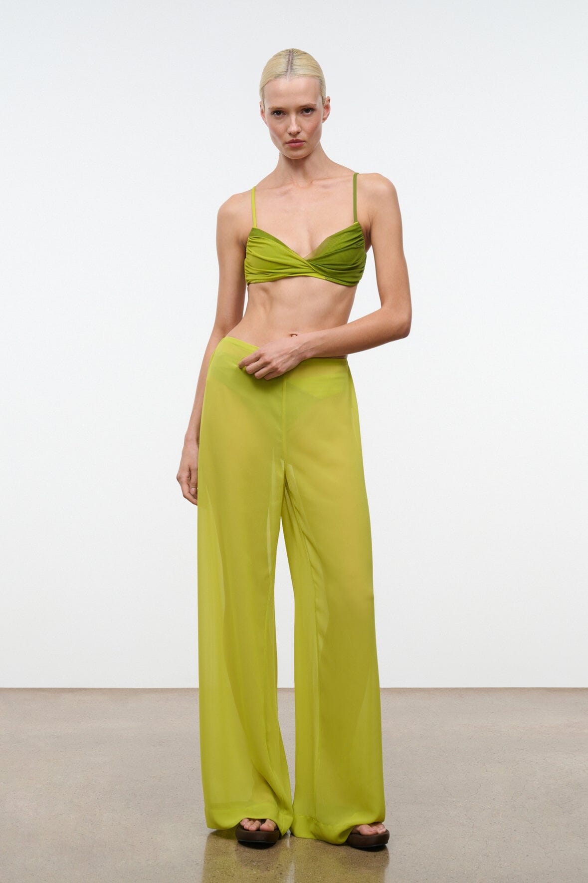 Stroll Coverup Pant | Citron