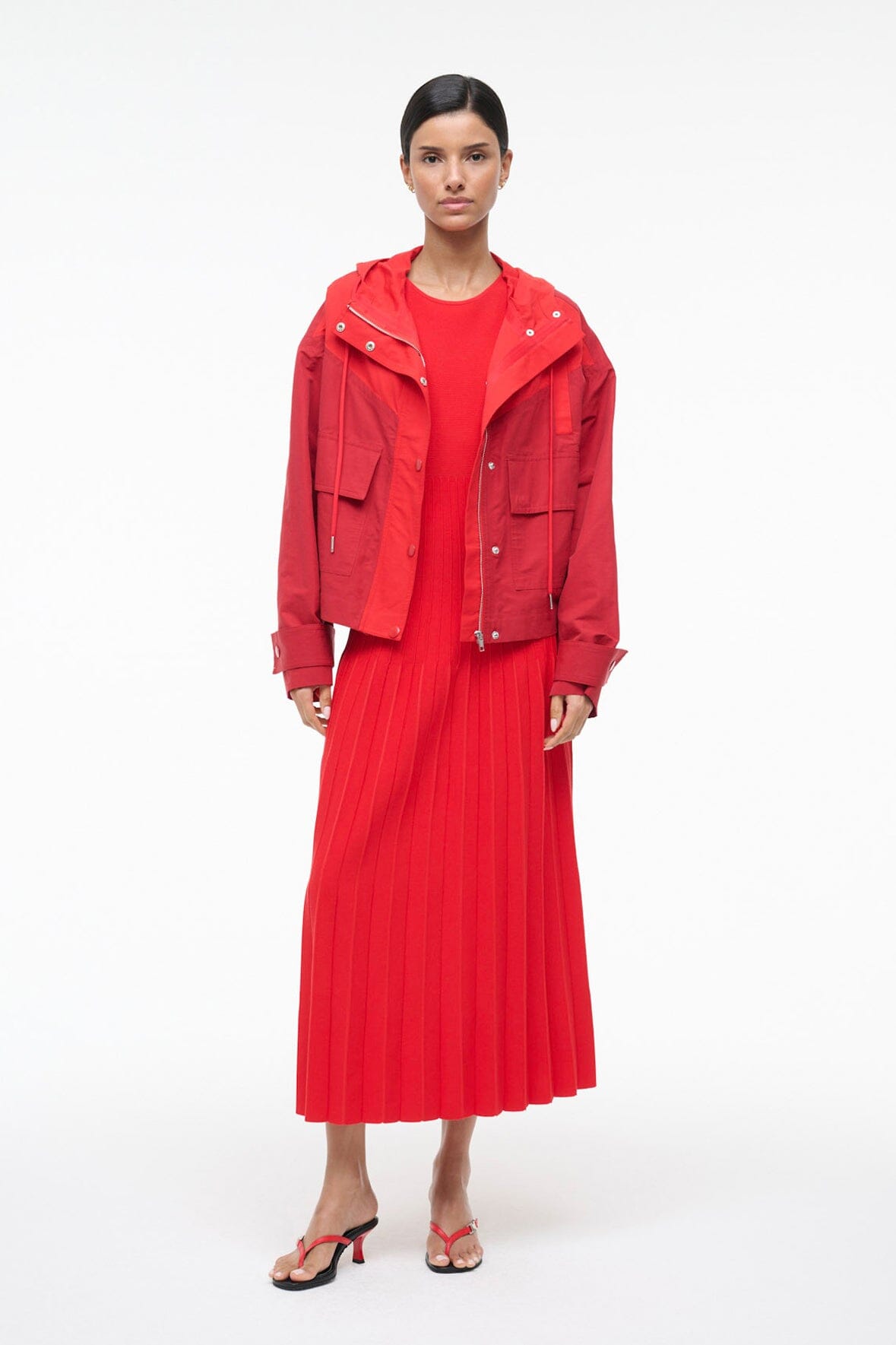 Elyse Dress | Red Rose