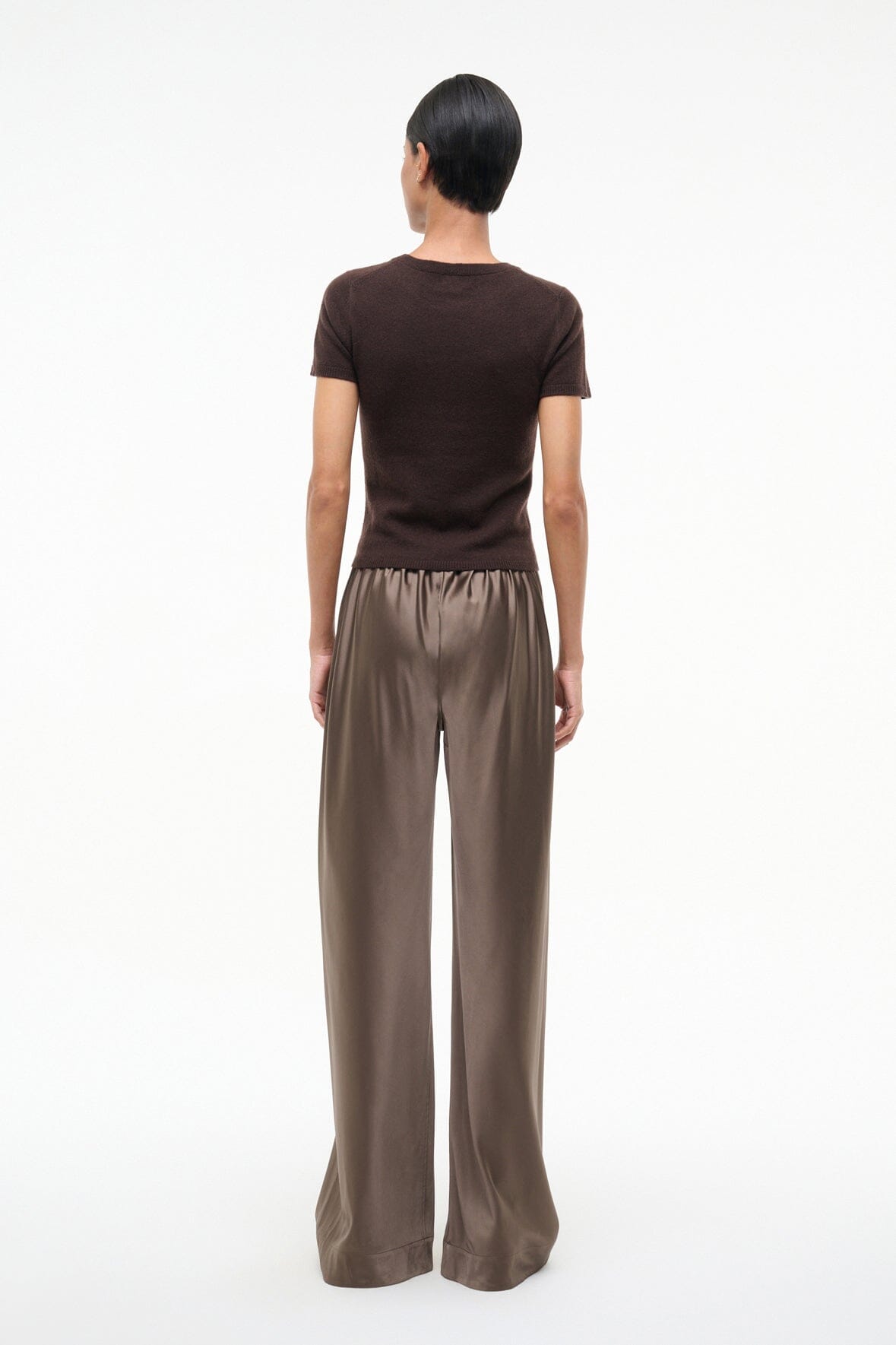 Stroll Silk Pant | Truffle