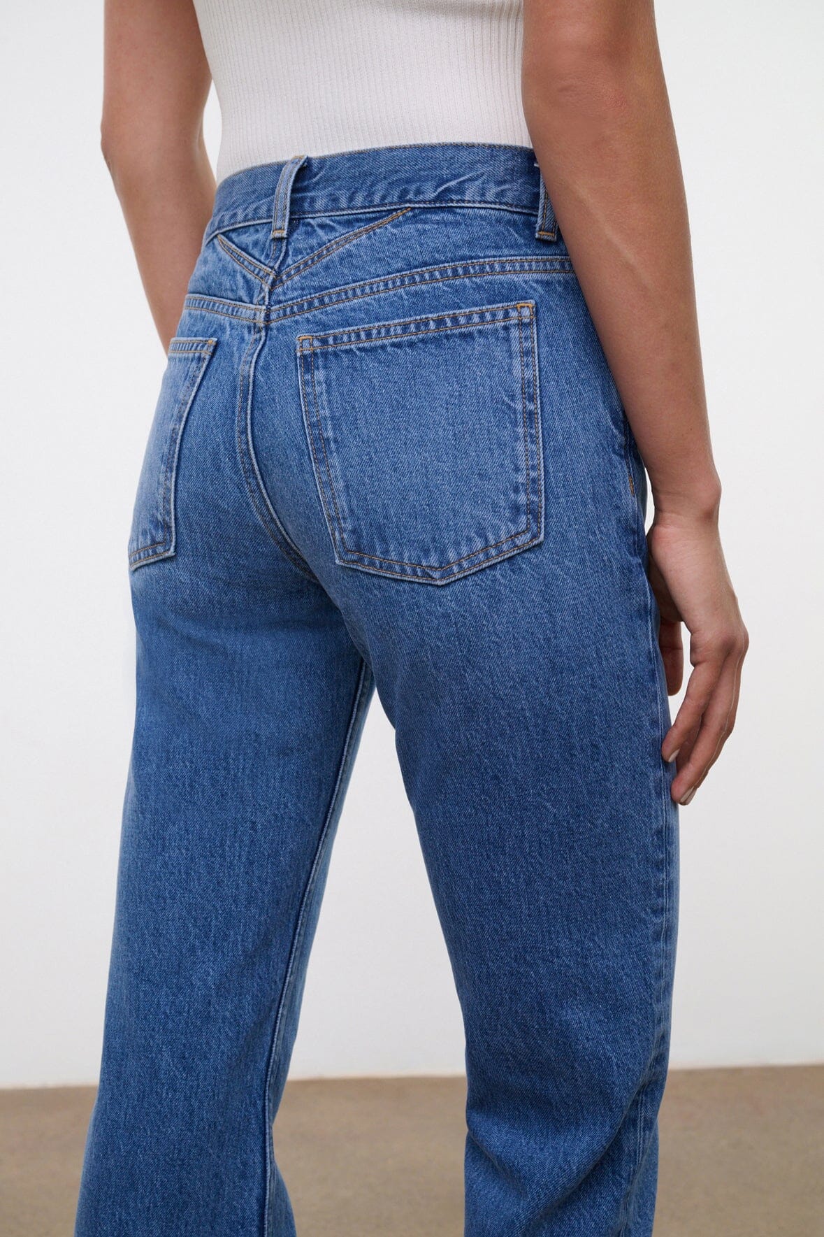 Teddy Straight Jean | Vintage Wash