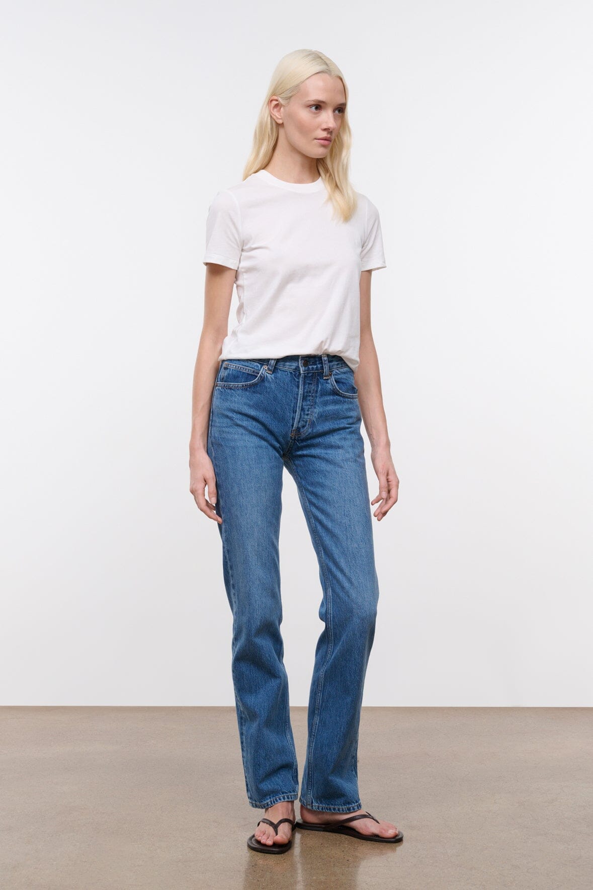 Teddy Straight Jean | Vintage Wash