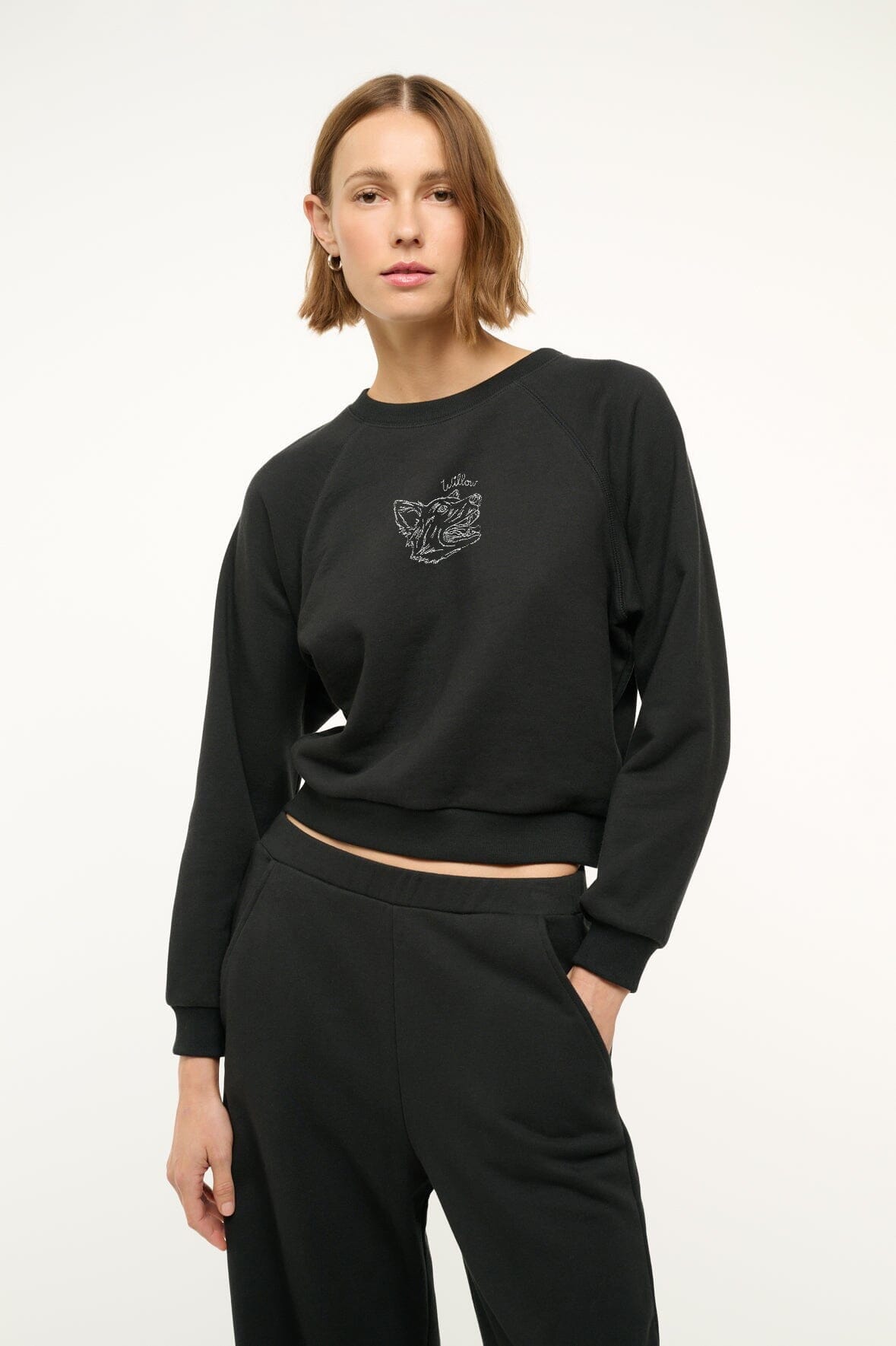 CUSTOM Kmsumu x C.BONZ ENDURANCE SWEATSHIRT | BLACK