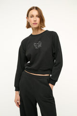 CUSTOM Kmsumu x C.BONZ ENDURANCE SWEATSHIRT | BLACK