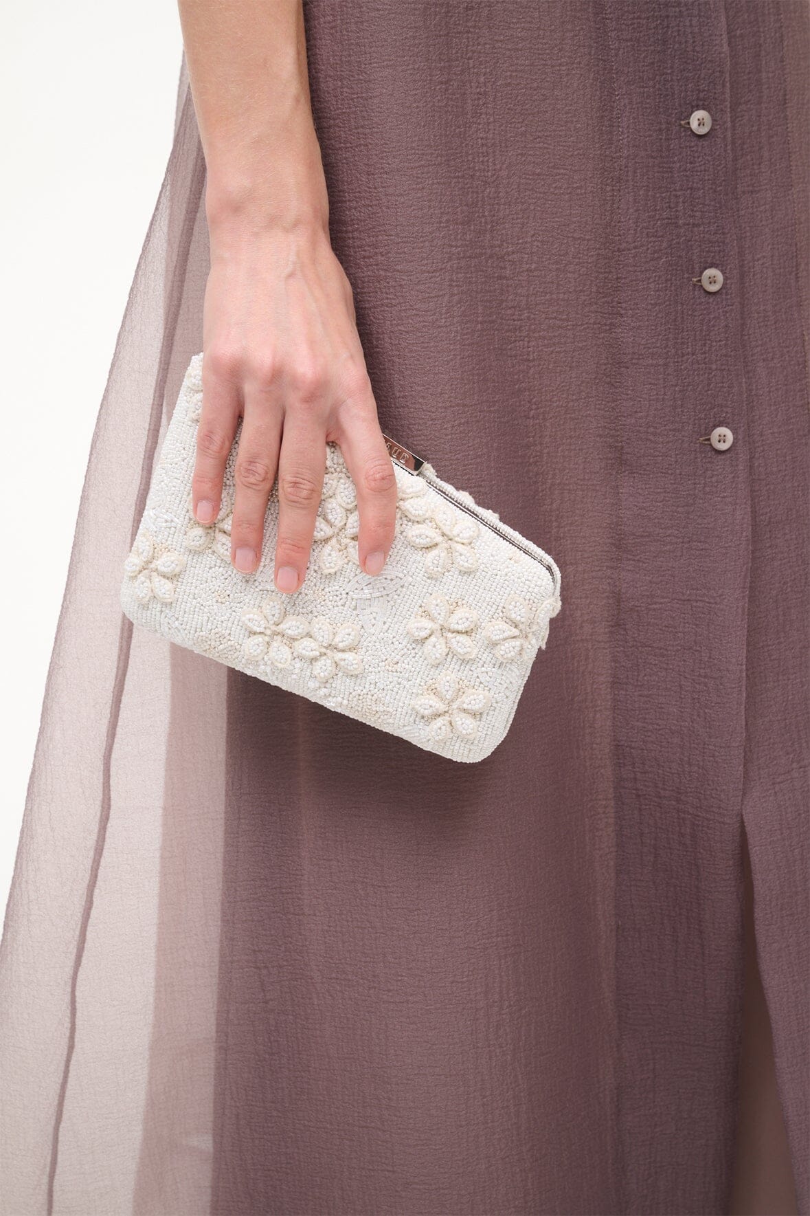 Carmella Beaded Clutch | Garden Party