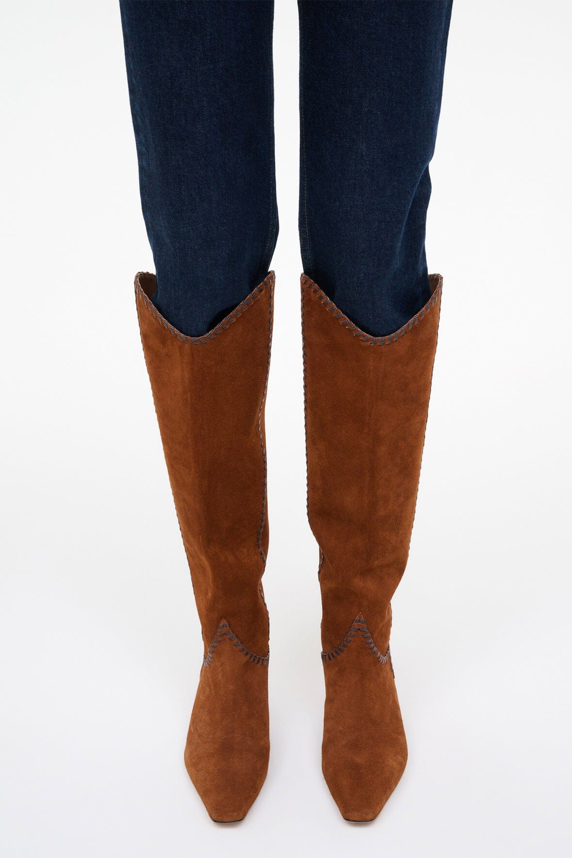 Western Wally Boot | Tabac Suede Espresso