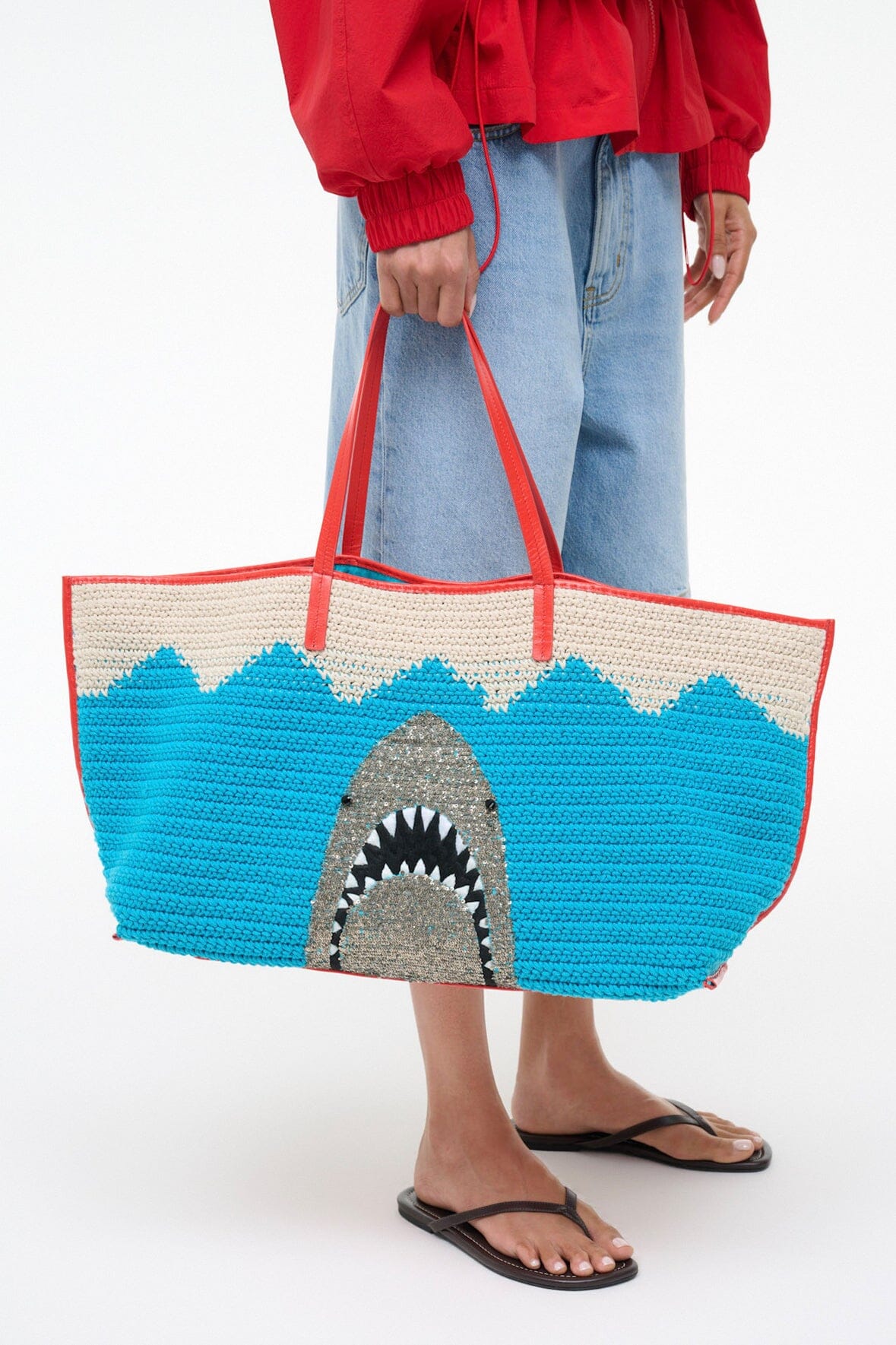 Christos Large Tote | Great White
