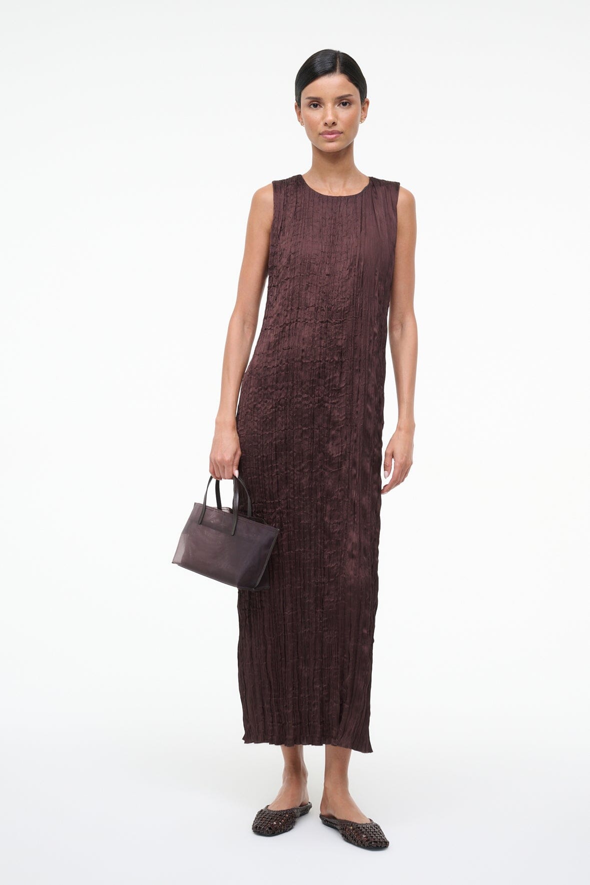 Mizu Dress | Earth Plisse