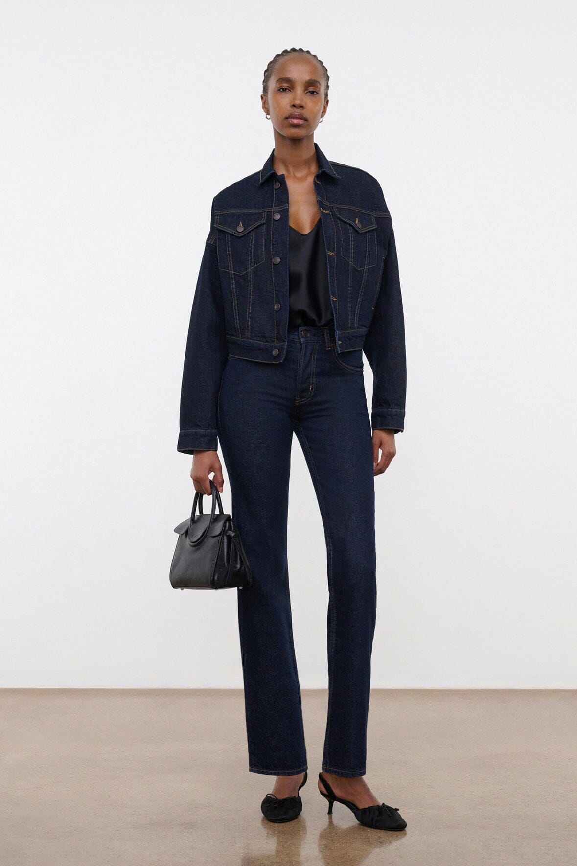 Glen Denim Jacket | Indigo