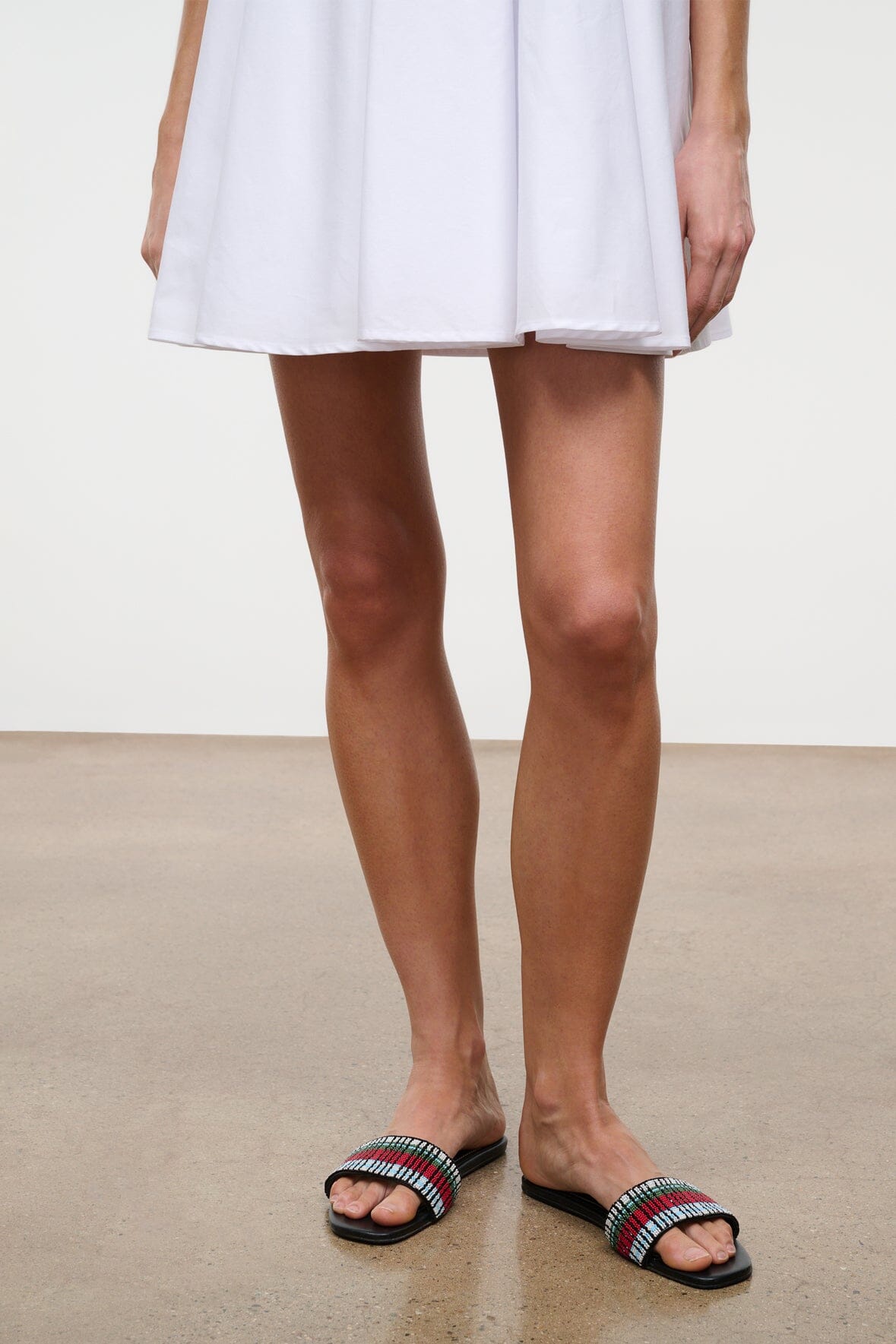 Tove Beaded Sandal | Lawn Chair