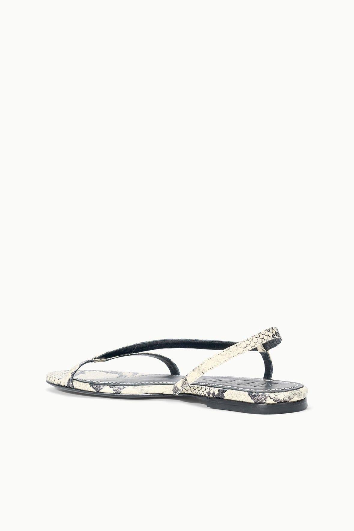 Louden Sandal | White Snake