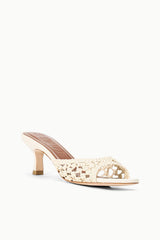 Brigitte Mule | Cream Woven