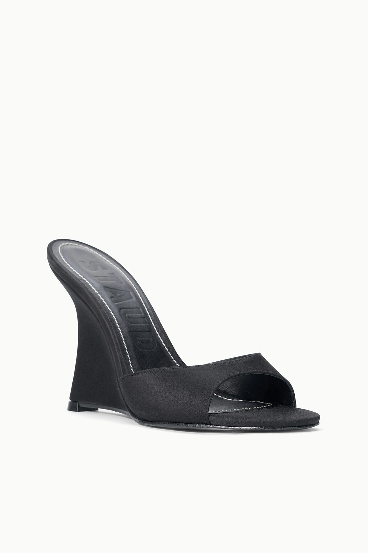 Brigitte High Wedge Sandal | Black