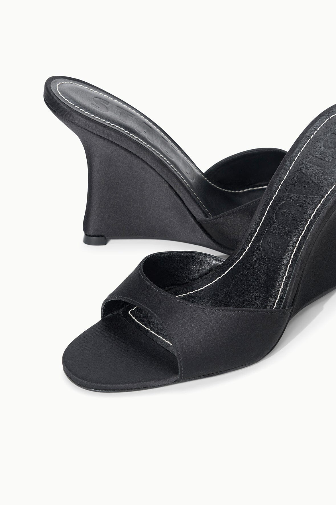 Brigitte High Wedge Sandal | Black