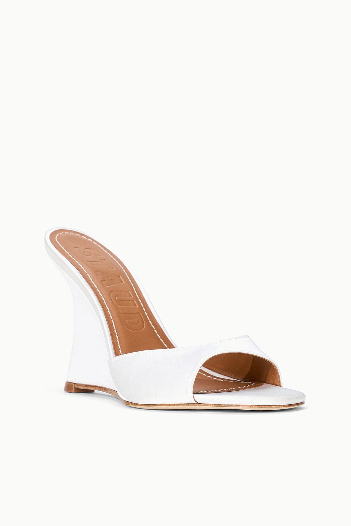 Brigitte High Wedge Sandal | Ivory