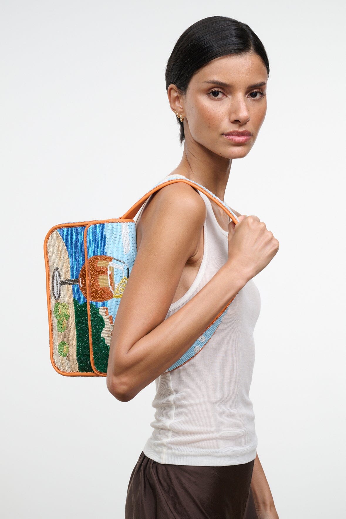 Tommy Beaded Bag | Sunset Spritz