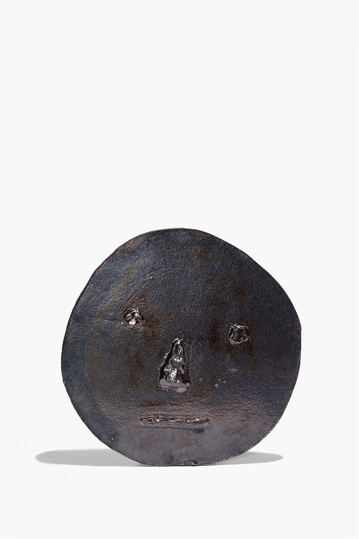 Constantin Ceramic Face | Burnt Black Glaze