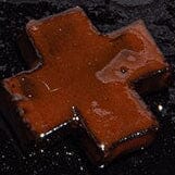 Ceramic Tic Tac Toe | Burnt Orange Glaze