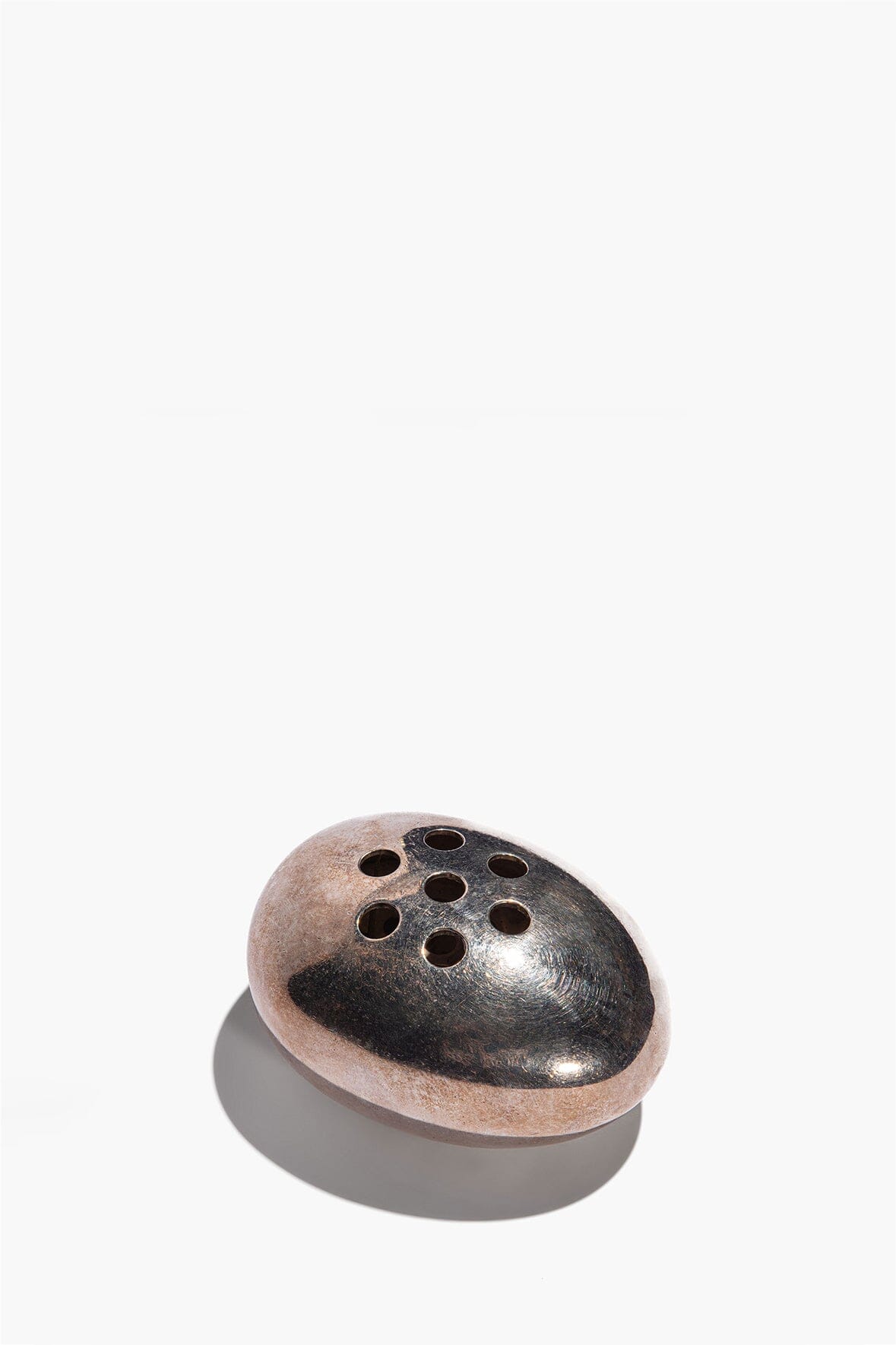 Vintage Flower Frog | Silver