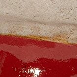 Ceramic Mushroom Candle | Natural Red