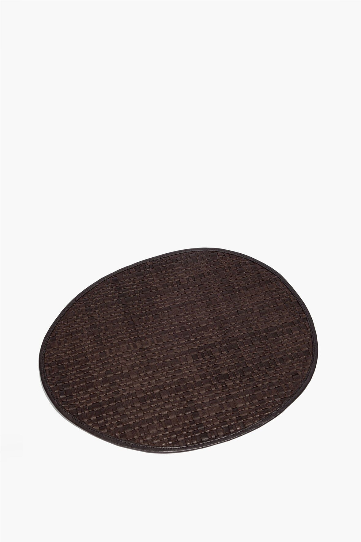 Gentry Leather Placemat | Espresso