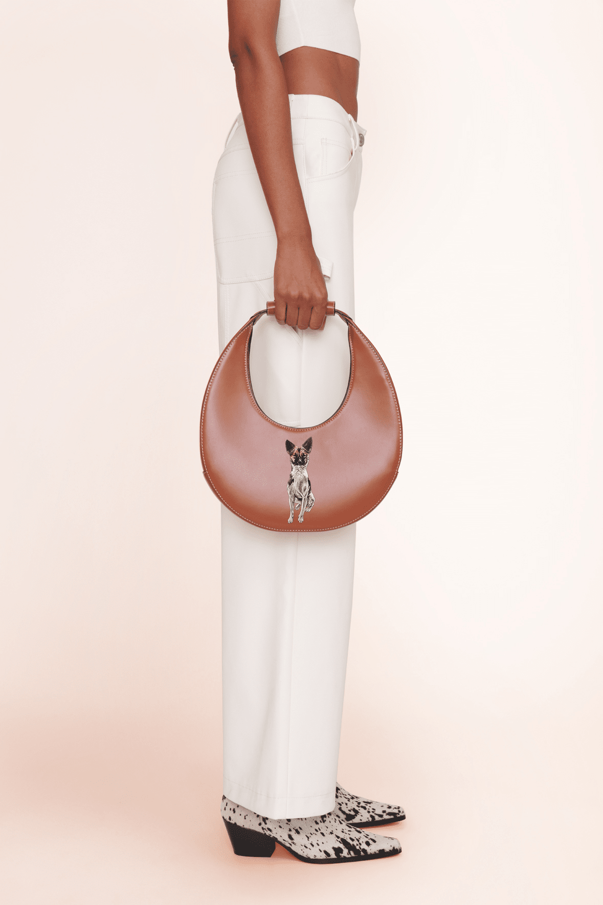 Custom Moon Bag | Tan