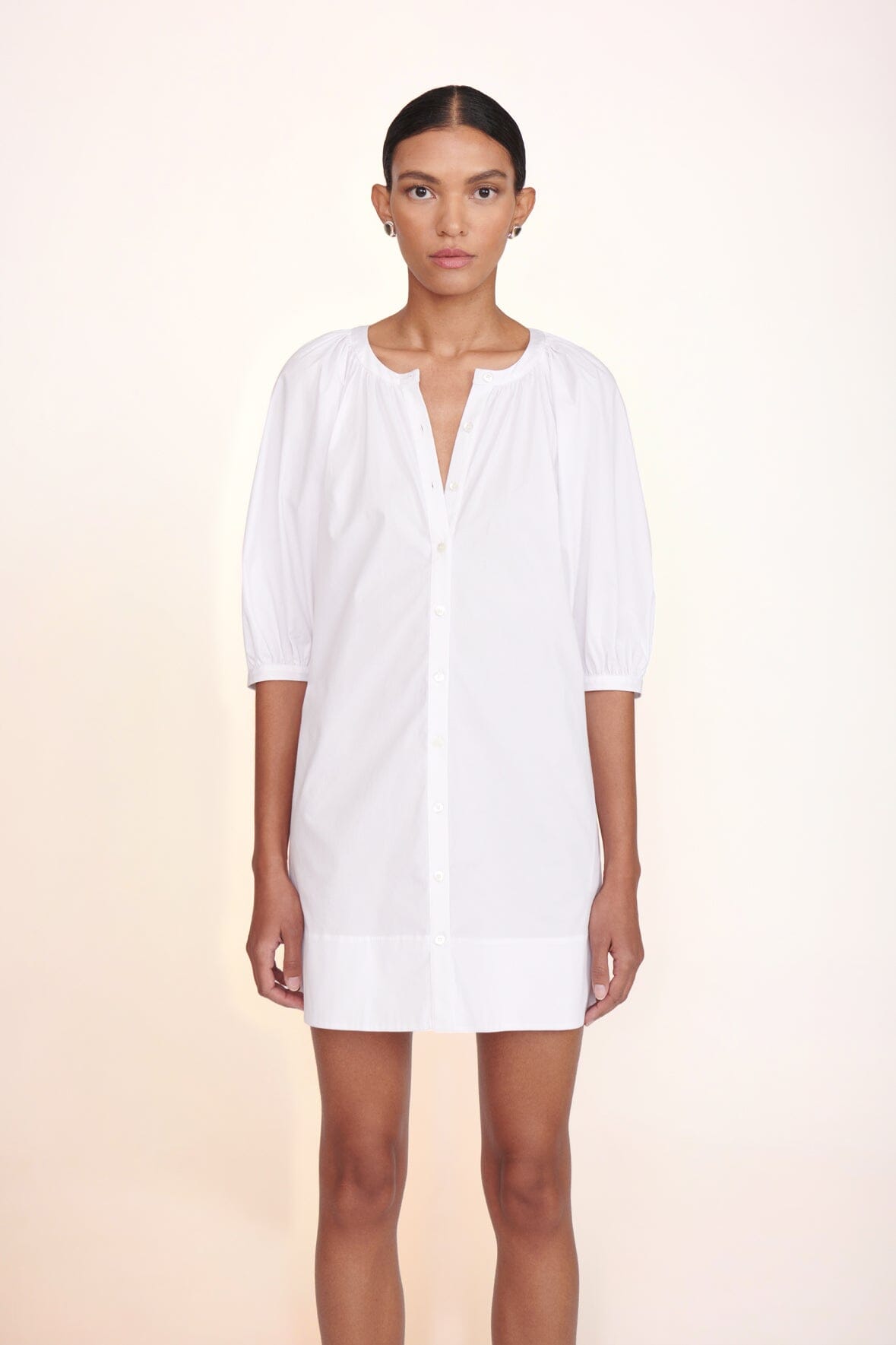 Mini Vincent Dress | White