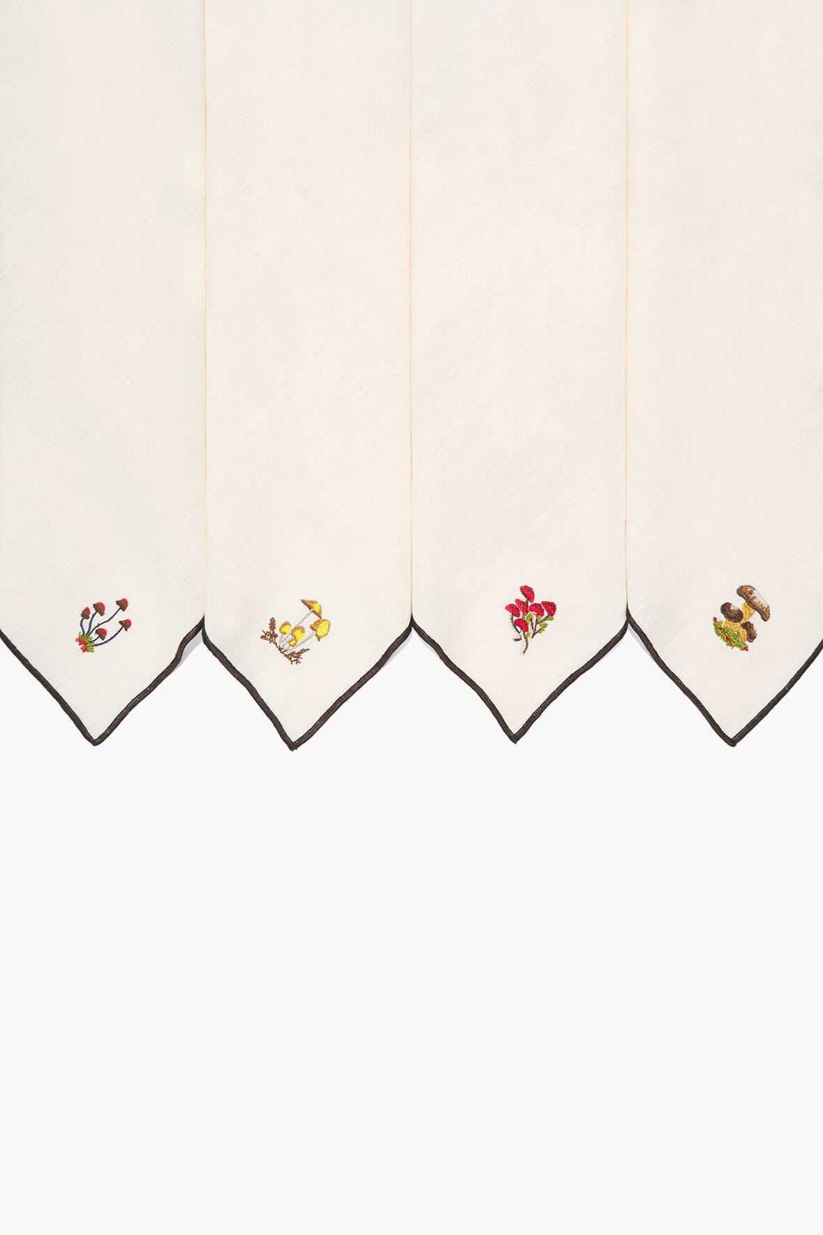 Gala Embroidered Napkins | Natural