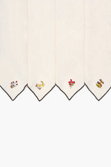 Gala Embroidered Napkins | Natural