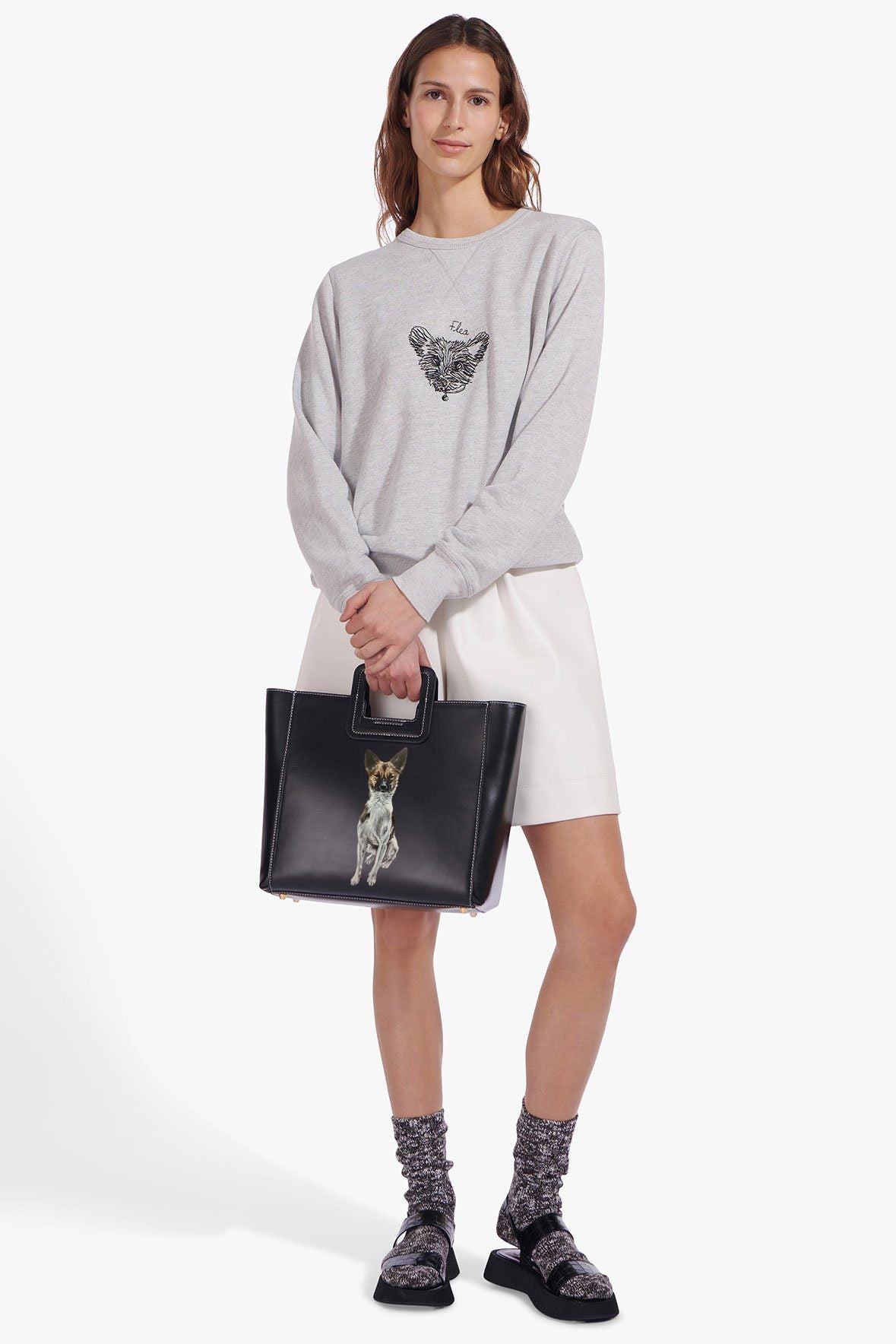 Custom Shirley Leather Bag | Black