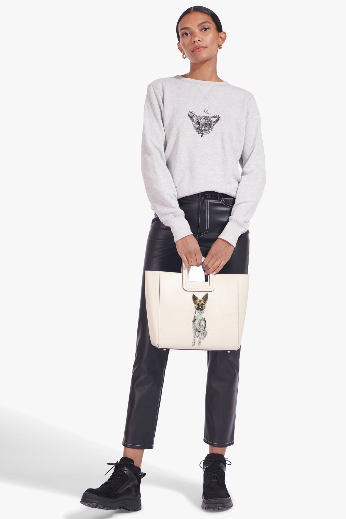 Custom Shirley Leather Bag | Cream