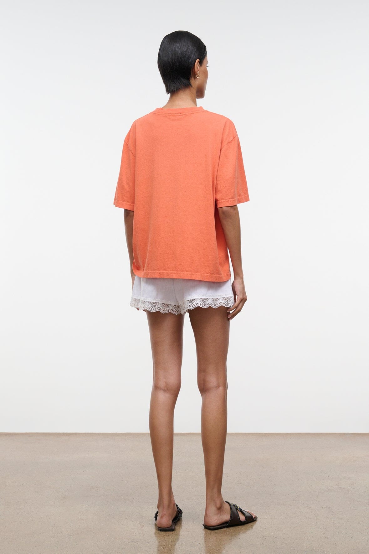 Von Linen Short | White